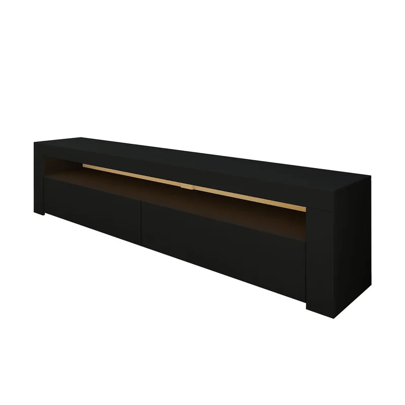TV-bord Homitis Bati (150 x 46,8 x 36,8 cm) Sort, undefined