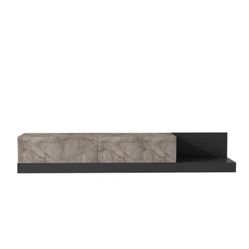 TV-bord Homitis Major (180 x 30 x 37 cm) Gordion marmor antracit - Gordion Marble/Antracit - Møbler - TV borde & mediemøbler - TV-borde