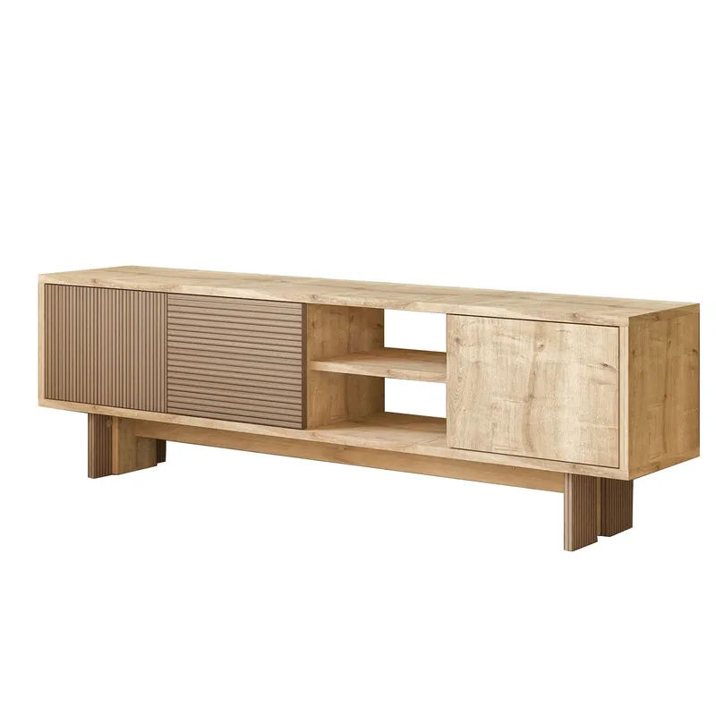 TV-bord Homitis Ravello (150 x 45 x 30 cm) Varm eg Sapphire Oak