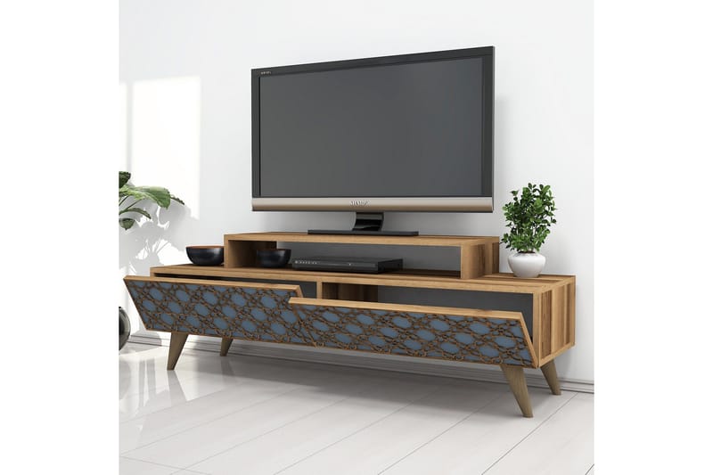 Hovdane TV-Bord 140 cm - Brun - Møbler - TV borde & mediemøbler - TV-borde