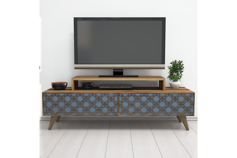 Hovdane TV-Bord 140 cm - Brun - Møbler - TV borde & mediemøbler - TV-borde