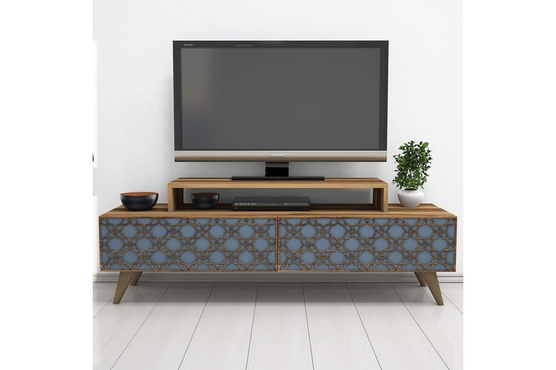 Hovdane TV-Bord 140 cm - Brun - TV-borde