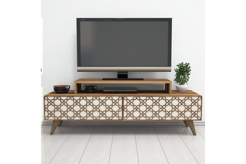 Hovdane TV-Bord 140 cm - Brun - TV-borde