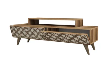 Hovdane TV-Bord 140 cm - Brun - Møbler - TV borde & mediemøbler - TV-borde