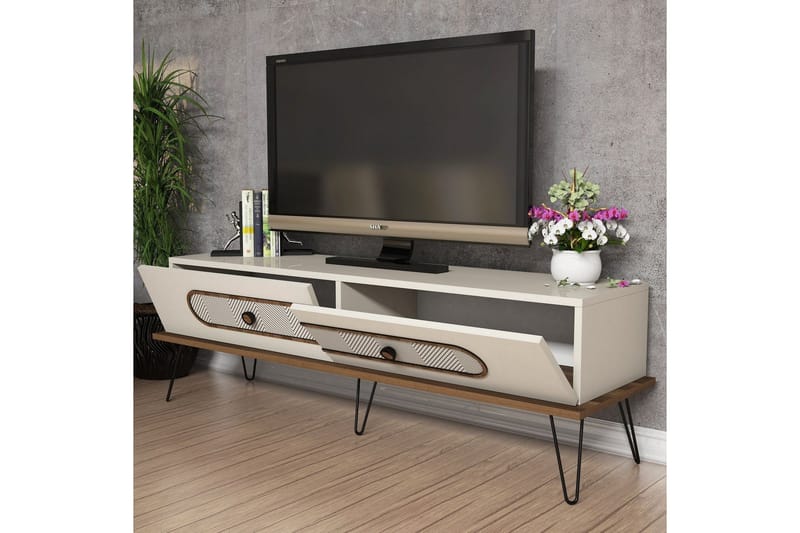 Hovdane TV-Bord 145 cm - Brun - Møbler - TV borde & mediemøbler - TV-borde