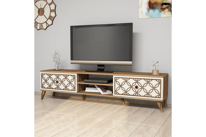Hovdane TV-Bord 180 cm - Brun - Møbler - TV borde & mediemøbler - TV-borde