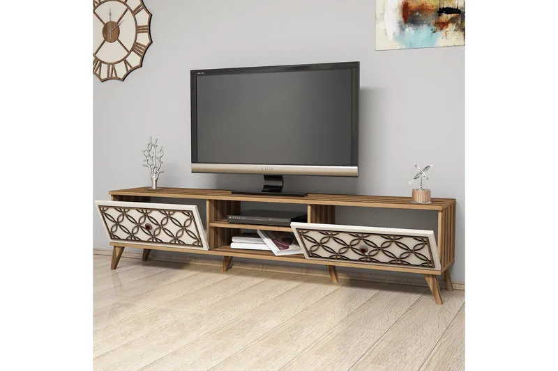 Hovdane TV-Bord 180 cm - Brun - Møbler - TV borde & mediemøbler - TV-borde