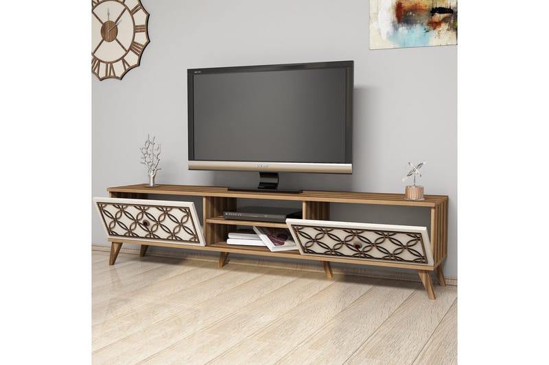 Hovdane TV-Bord 180 cm - Brun - Møbler - TV borde & mediemøbler - TV-borde