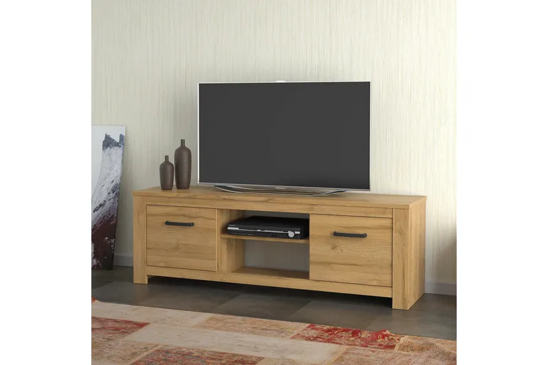 Hovencamp TV-Bord 161 cm - Brun - Møbler - TV borde & mediemøbler - TV-borde