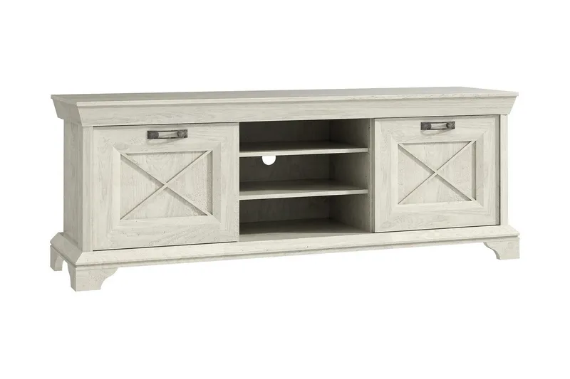 Hurlston TV-Bord 147 cm - Hvid - Møbler - TV borde & mediemøbler - TV-borde