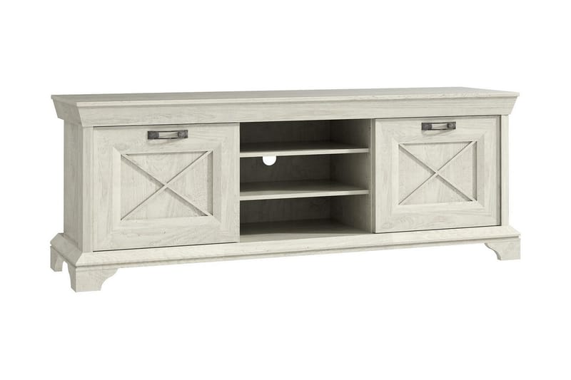 Hurlston TV-Bord 147 cm - Hvid - Møbler - TV borde & mediemøbler - TV-borde