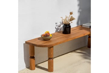 Ida Fritstående TV-bord 140 cm i Mørkt Træ - Brun - Møbler - TV borde & mediemøbler - TV-borde