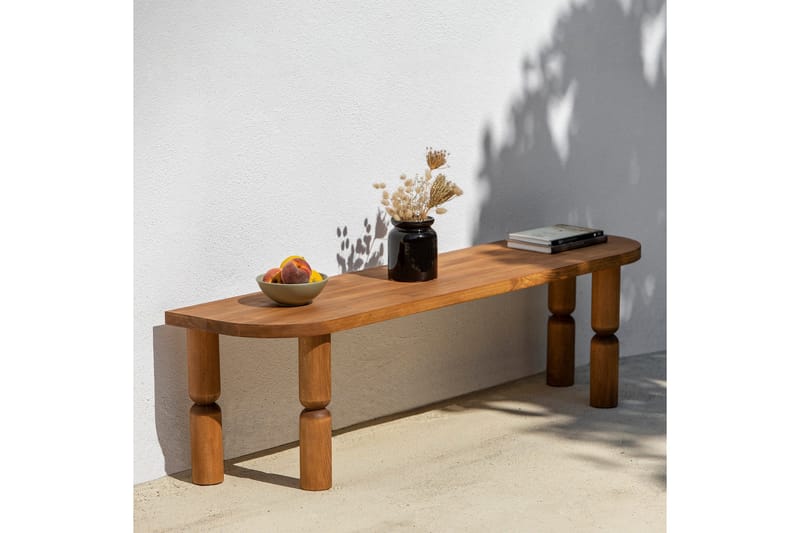 Ida TV-Bord 140 cm - Brun - Møbler - TV borde & mediemøbler - TV-borde