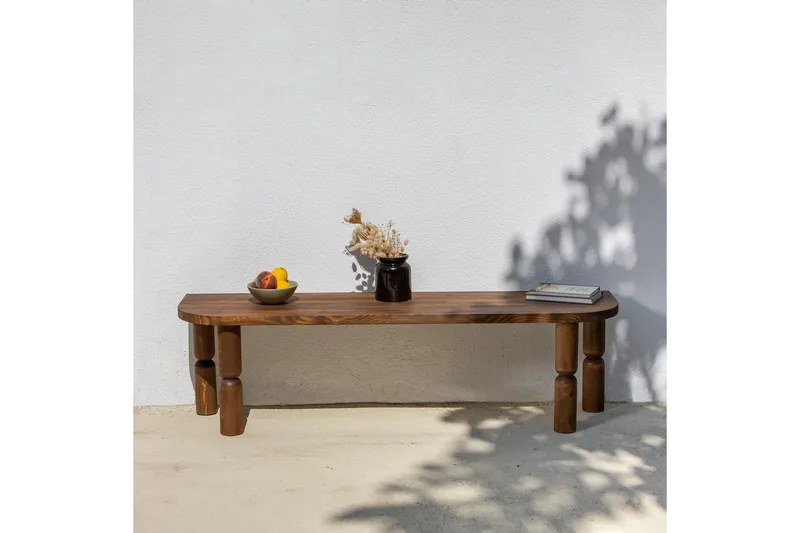 Ida TV-Bord 140 cm - Valnød finér - Møbler - TV borde & mediemøbler - TV-borde