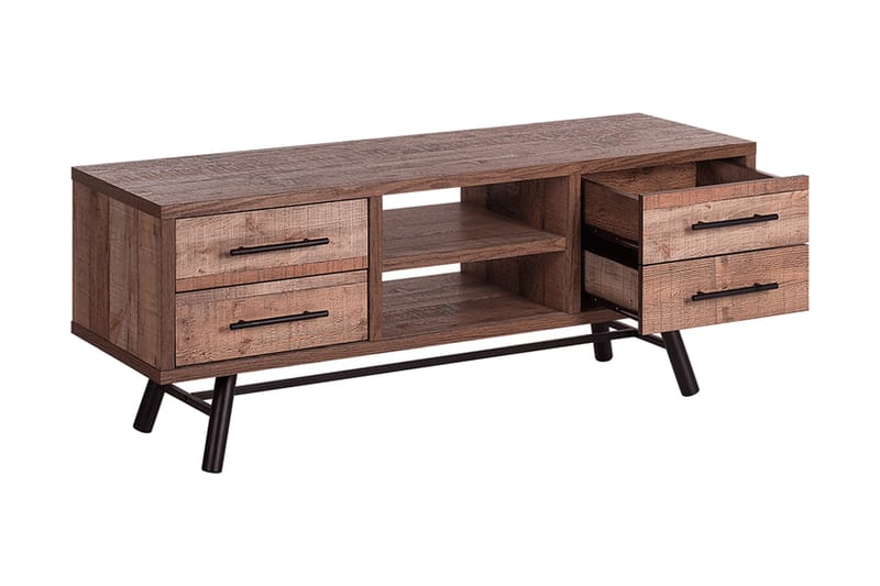 Illari TV-Bord 127 cm - Træ/natur - Møbler - TV borde & mediemøbler - TV-borde