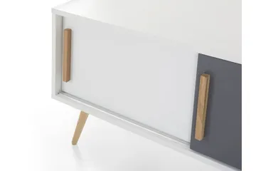 Indiana TV-Bord 40 x 160 cm - Hvid - Møbler - TV borde & mediemøbler - TV-borde