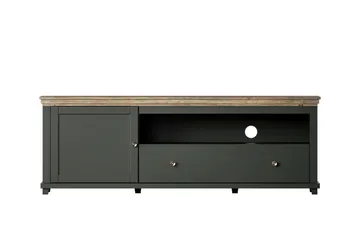 Ivreri TV-bord 181 cm - Khaki/Natur - Møbler - TV borde & mediemøbler - TV-borde