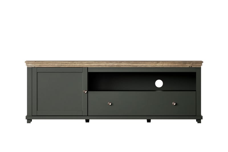 Ivreri TV-bord 181 cm - Khaki/Natur - Møbler - TV borde & mediemøbler - TV-borde