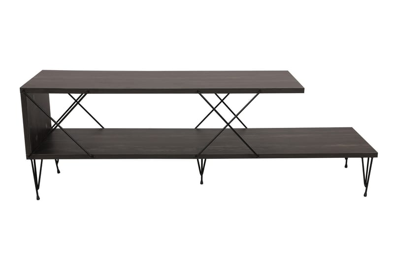Jaennis TV-Bord 120 cm - Mørkebrun - Møbler - TV borde & mediemøbler - TV-borde