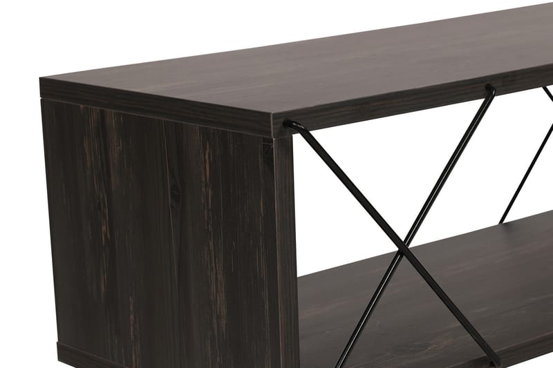 Jaennis TV-Bord 120 cm - Mørkebrun - Møbler - TV borde & mediemøbler - TV-borde