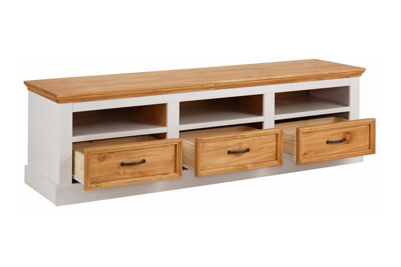 Jools tv-bord 170 cm - hvid - Møbler - TV borde & mediemøbler - TV-borde