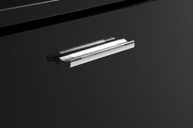 Jugansbo TV-Bord 140 cm LED-belysning - Sort - Møbler - TV borde & mediemøbler - TV-borde