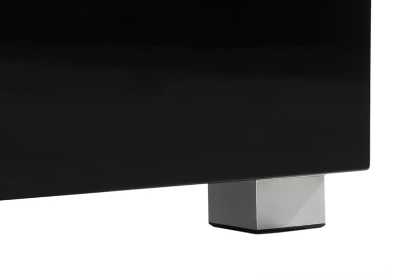 Jugansbo TV-Bord 140 cm LED-belysning - Sort - Møbler - TV borde & mediemøbler - TV-borde