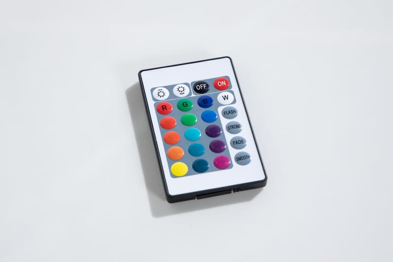 Jugansbo TV-Bord 200 cm med LED-belysning - Hvid - Møbler - TV borde & mediemøbler - TV-borde