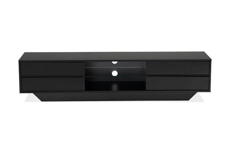 Jugansbo TV-bord 36 cm med LED Belysning - Sort - TV-borde