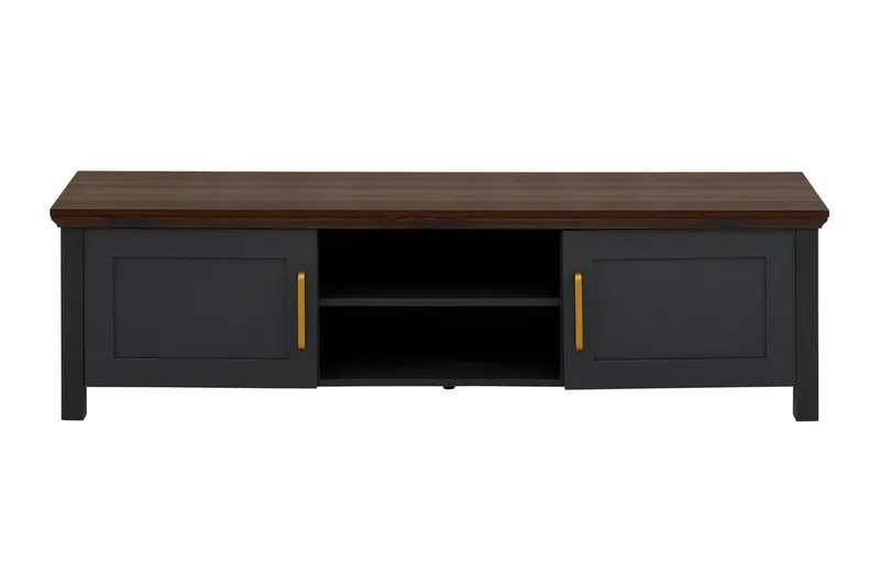 Juntolah Tv-bord 160x39 cm - Sort - Møbler - TV borde & mediemøbler - TV-borde