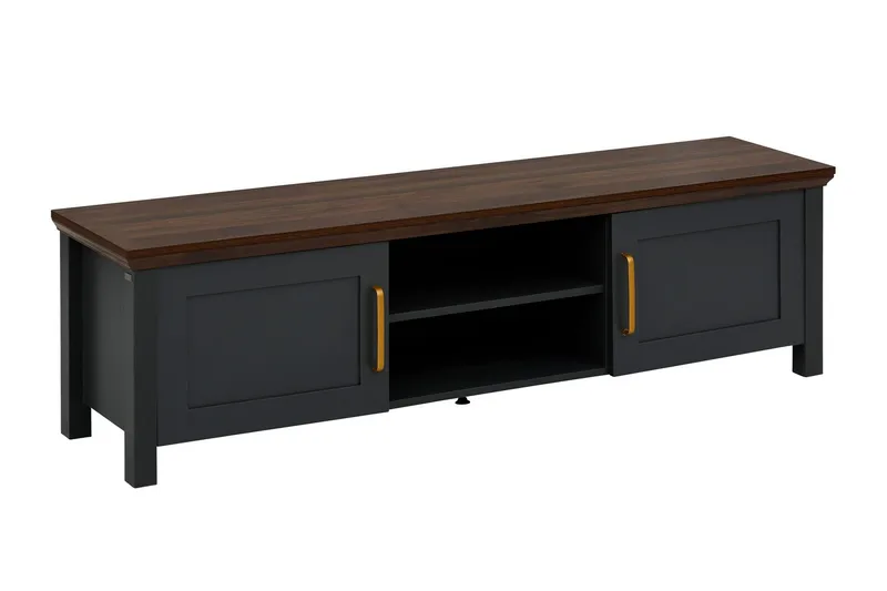 Juntolah Tv-bord 160x39 cm - Sort - Møbler - TV borde & mediemøbler - TV-borde