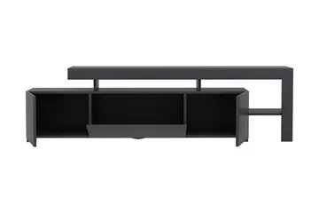 Jurukovo Gulvstående TV Bænk 192 cm med Opbevaring i Malet Træ - Antracit - Møbler - TV borde & mediemøbler - TV-borde