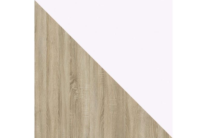 Kardos TV-bord 110 cm - Hvid/Eg - Møbler - TV borde & mediemøbler - TV-borde