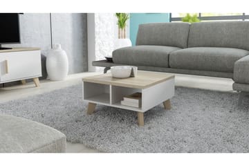 Kardos TV-bord 60 cm - Hvid/Eg - Møbler - TV borde & mediemøbler - TV-borde