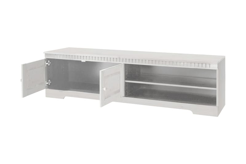 Kerena tv-bord 162 cm - hvid - Møbler - TV borde & mediemøbler - TV-borde