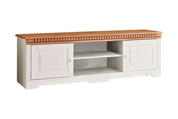 Kersey tv-bord 175 cm - hvid/Brun - Møbler - TV borde & mediemøbler - TV-borde