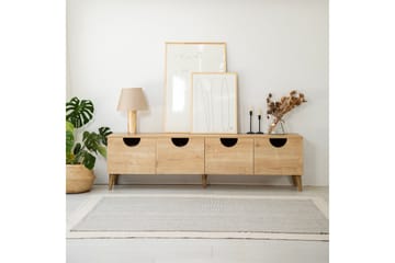 Khalidur TV-Bord 180 cm - Oak - Møbler - TV borde & mediemøbler - TV-borde