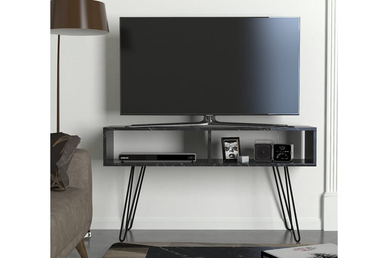 Kittan TV-Bord 120 cm - Sort - TV-borde