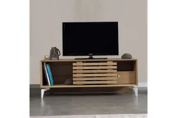 Komfortabel TV-Bord 100 cm - Grå træ - Møbler - TV borde & mediemøbler - TV-borde