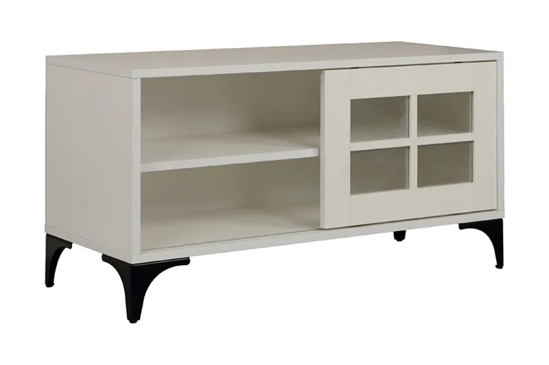 Komfortabel TV-Bord 100 cm, Hvid