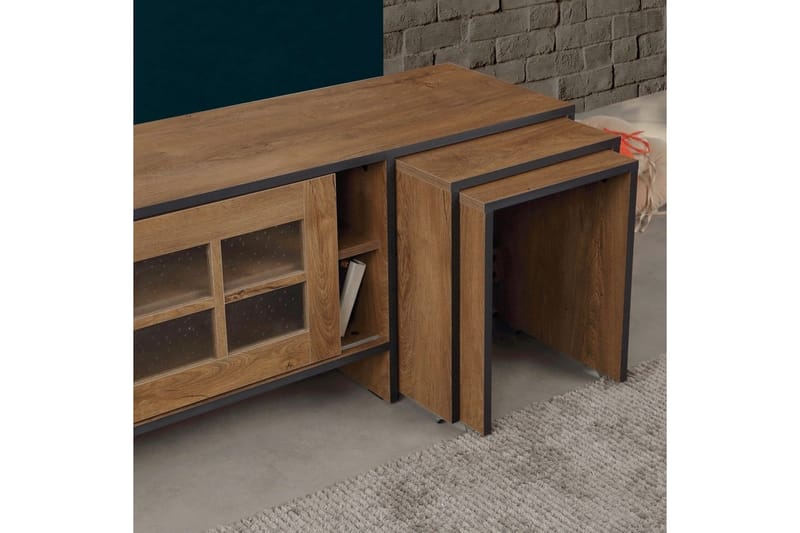 Komfortabel TV-Bord 150 cm - Eg - Møbler - TV borde & mediemøbler - TV-borde