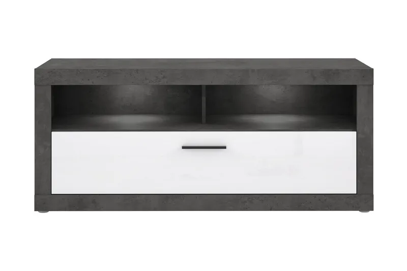 Kranea TV-Bord 138 cm - Grå/Hvid - Møbler - TV borde & mediemøbler - TV-borde
