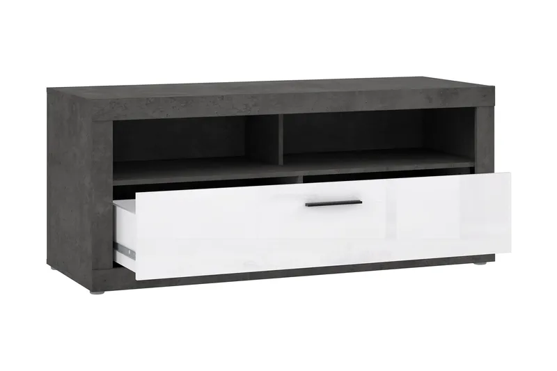 Kranea TV-Bord 138 cm - Grå/Hvid - Møbler - TV borde & mediemøbler - TV-borde