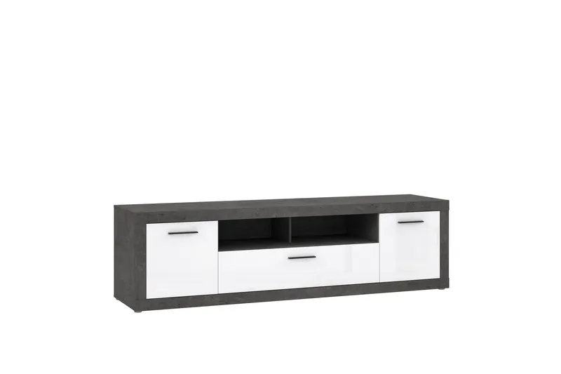 Kranea TV-Bord 213 cm - Grå/Hvid - Møbler - TV borde & mediemøbler - TV-borde