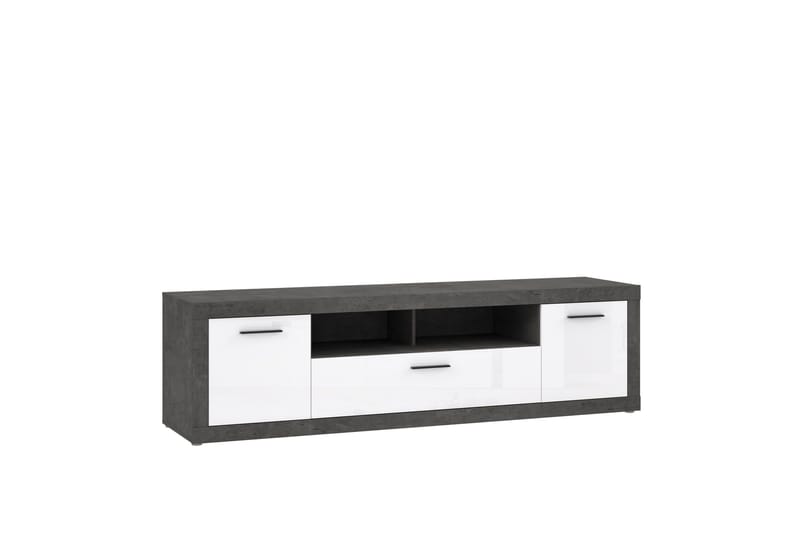 Kranea TV-Bord 213 cm - Grå/Hvid - Møbler - TV borde & mediemøbler - TV-borde