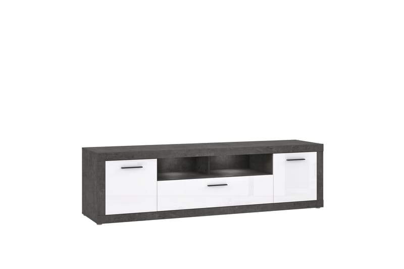 Kranea TV-Bord 213 cm - Grå/Hvid - Møbler - TV borde & mediemøbler - TV-borde
