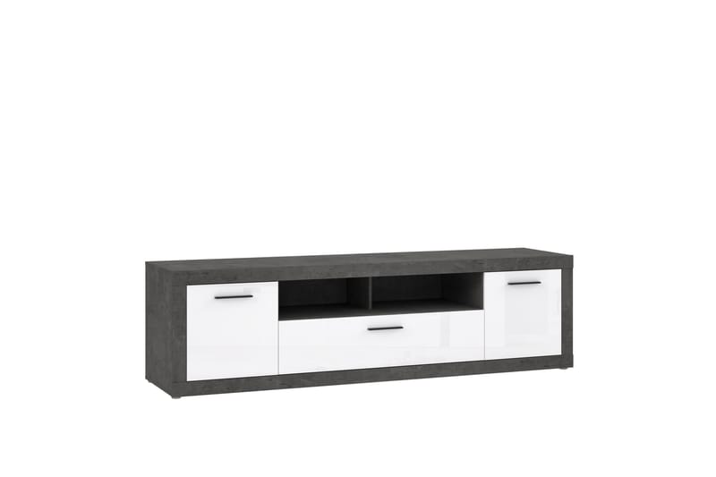 Kranea TV-Bord 213 cm - Grå/Hvid - Møbler - TV borde & mediemøbler - TV-borde