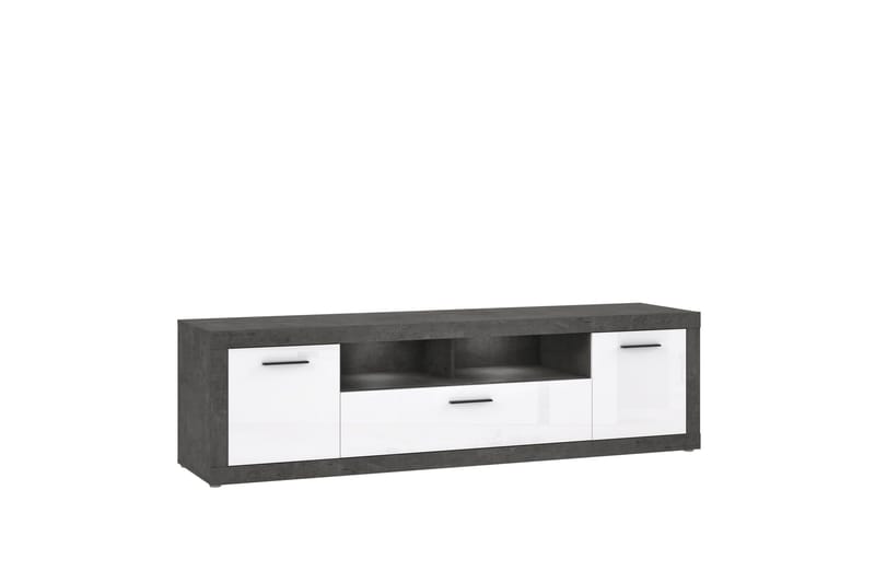 Kranea TV-Bord 213 cm - Grå/Hvid - Møbler - TV borde & mediemøbler - TV-borde
