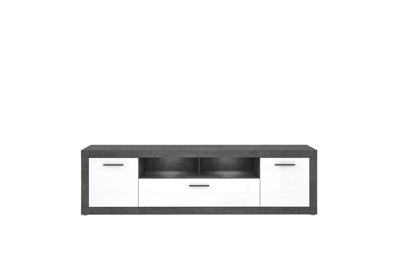 Kranea TV-Bord 213 cm - Grå/Hvid - Møbler - TV borde & mediemøbler - TV-borde
