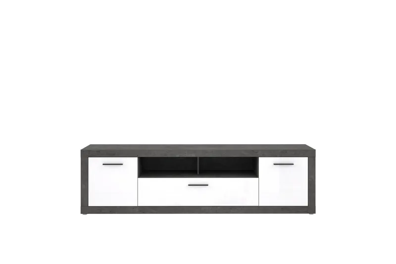Kranea TV-Bord 213 cm - Grå/Hvid - Møbler - TV borde & mediemøbler - TV-borde
